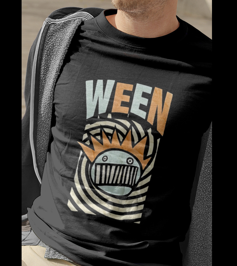 Ween 2017 Tour Boognish Icon Spiral T-Shirt