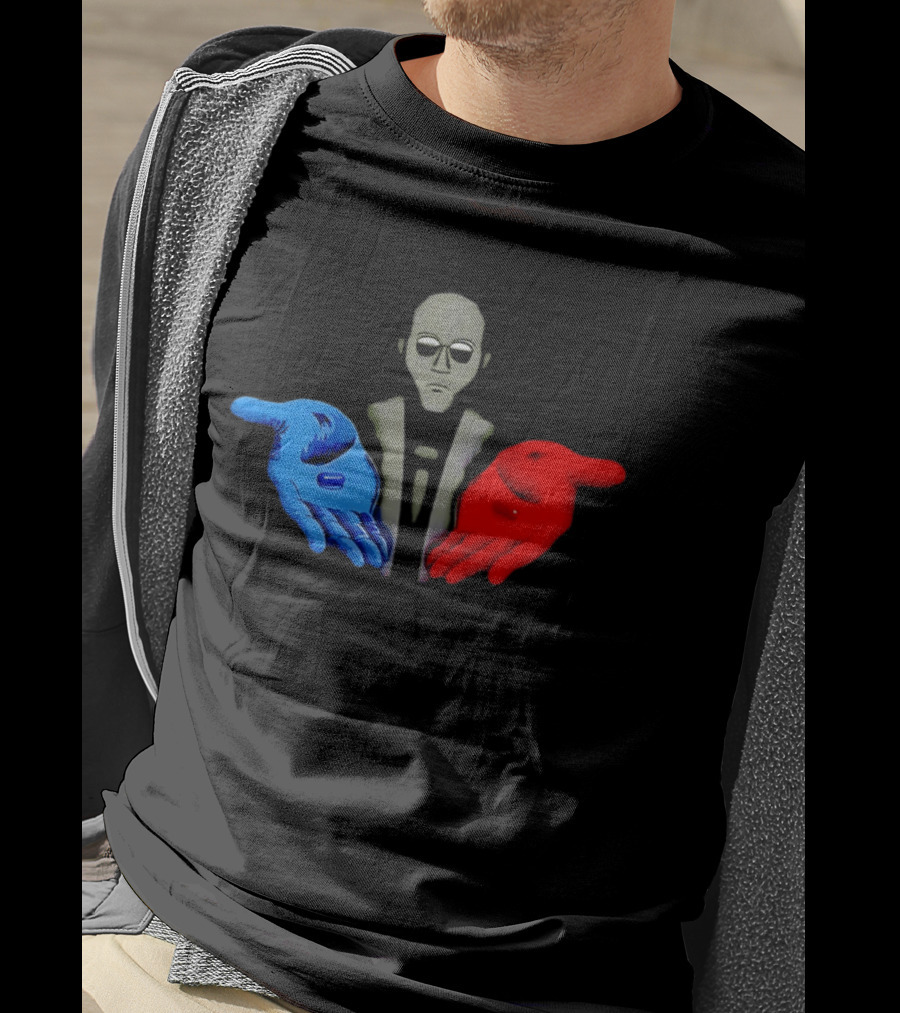 Morpheus Neo Red Pill Blue Pill 1999 Matrix T-Shirt