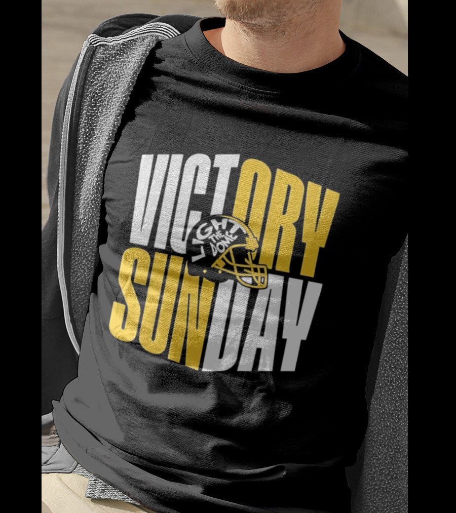 Victory Sunday Light The Dome Helmet T-Shirt