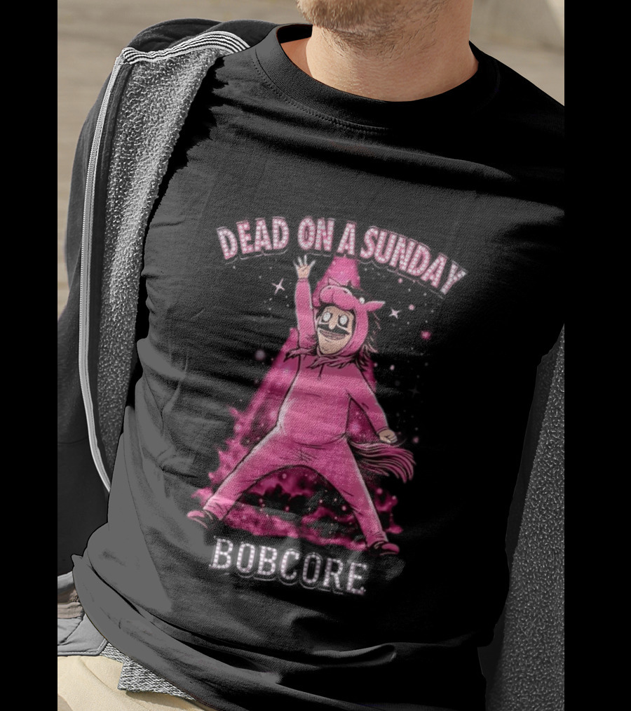 Dead On A Sunday Bobcore Pink Costume T-Shirt