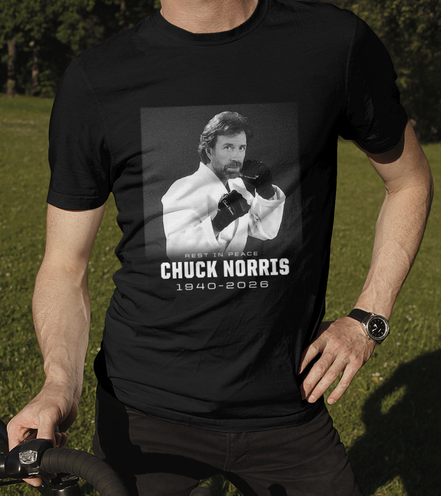 Rest In Peace Chuck Norris 1940 2026 Legend T-Shirt