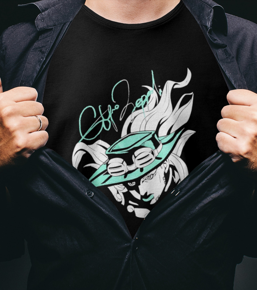 Gyro Zeppeli Steel Ball Run T-Shirt