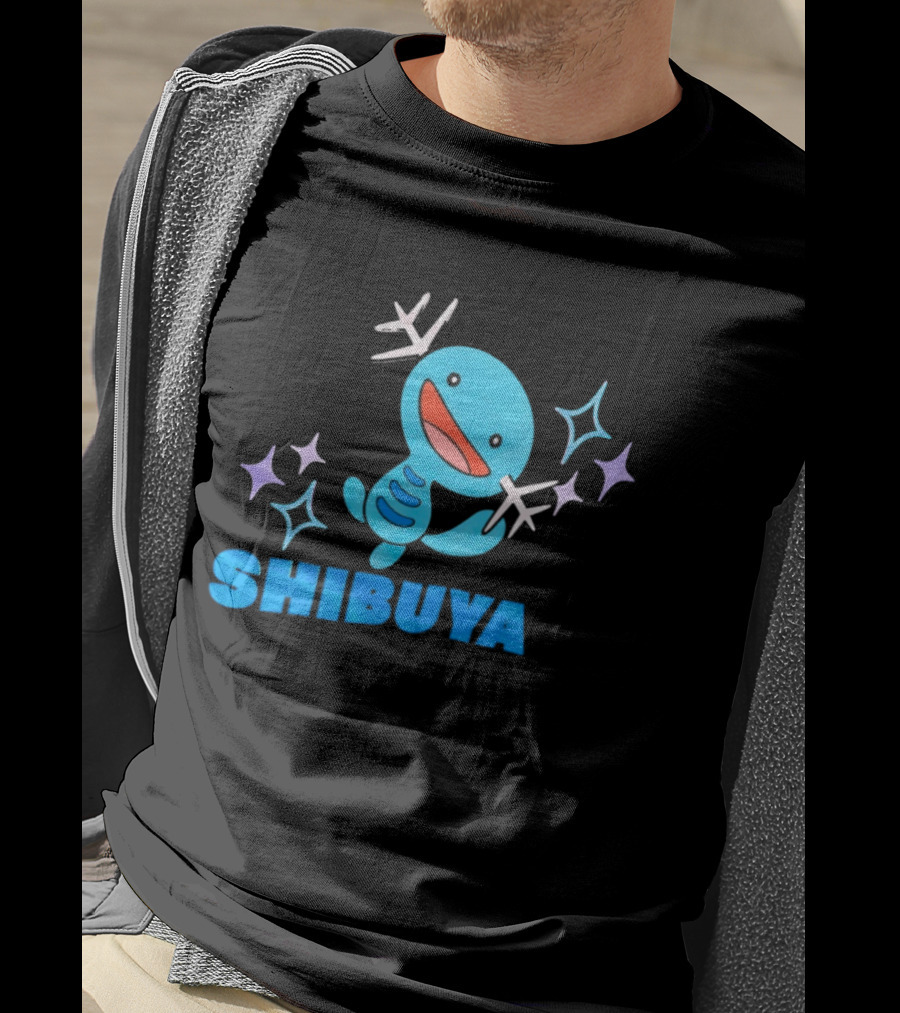 Wooper Shibuya Pokemon Center Sparkles T-Shirt