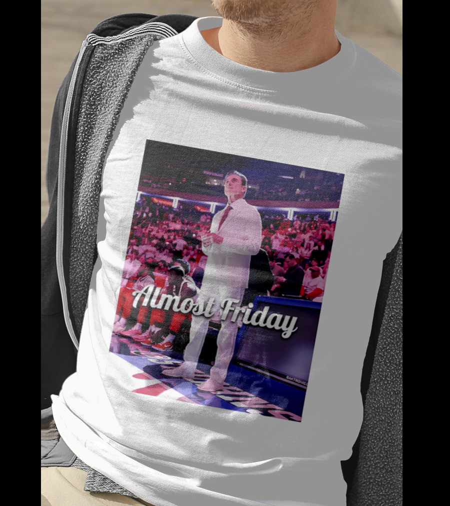 Almost Friday Rick Pitino Basketball Game Coach Suit T-Shirt