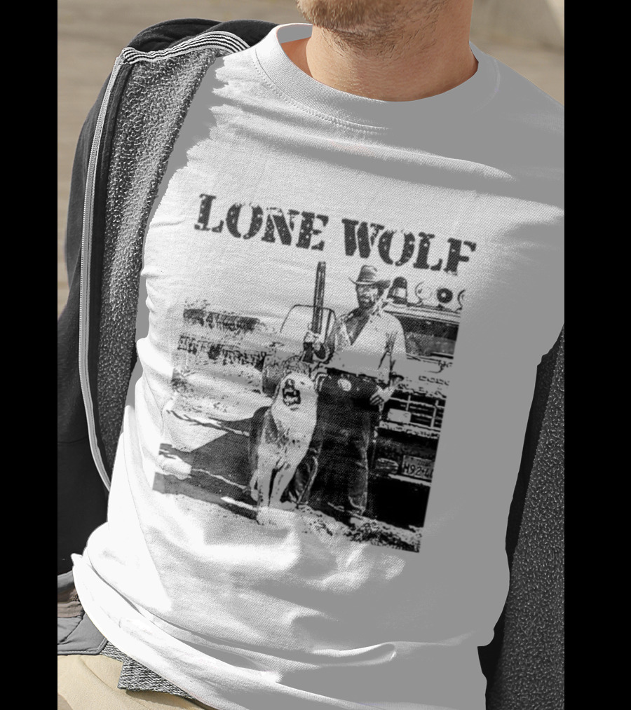 Chuck Norris Lone Wolf McQuade Vintage Action Scene T-Shirt