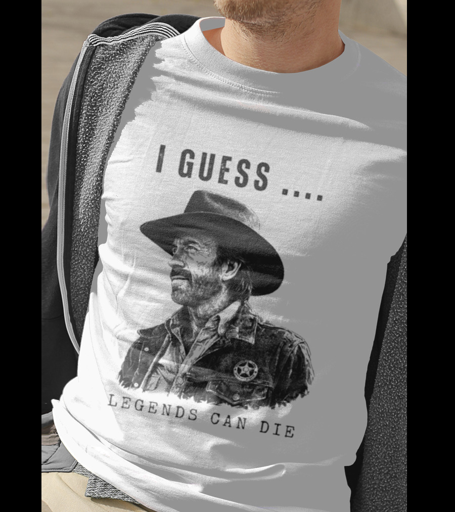 I Guess Legends Can Die Rugged Cowboy T-Shirt