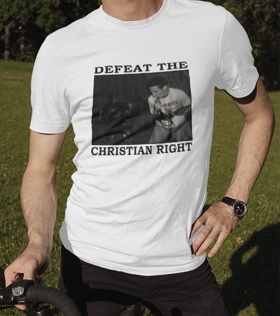 DEFEAT THE CHRISTIAN RIGHT Band Performance T-Shirt