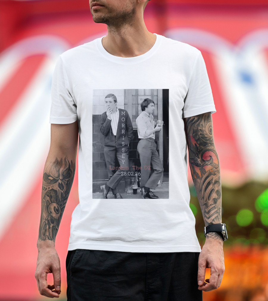 Morrissey London The O2 28.02.26 T-Shirt