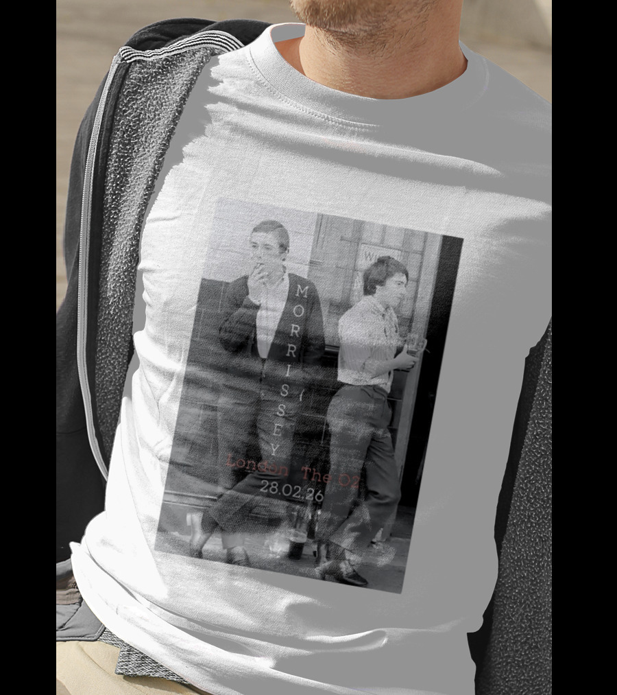 Morrissey London The O2 28.02.26 T-Shirt