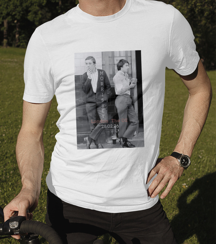 Morrissey London The O2 28.02.26 T-Shirt
