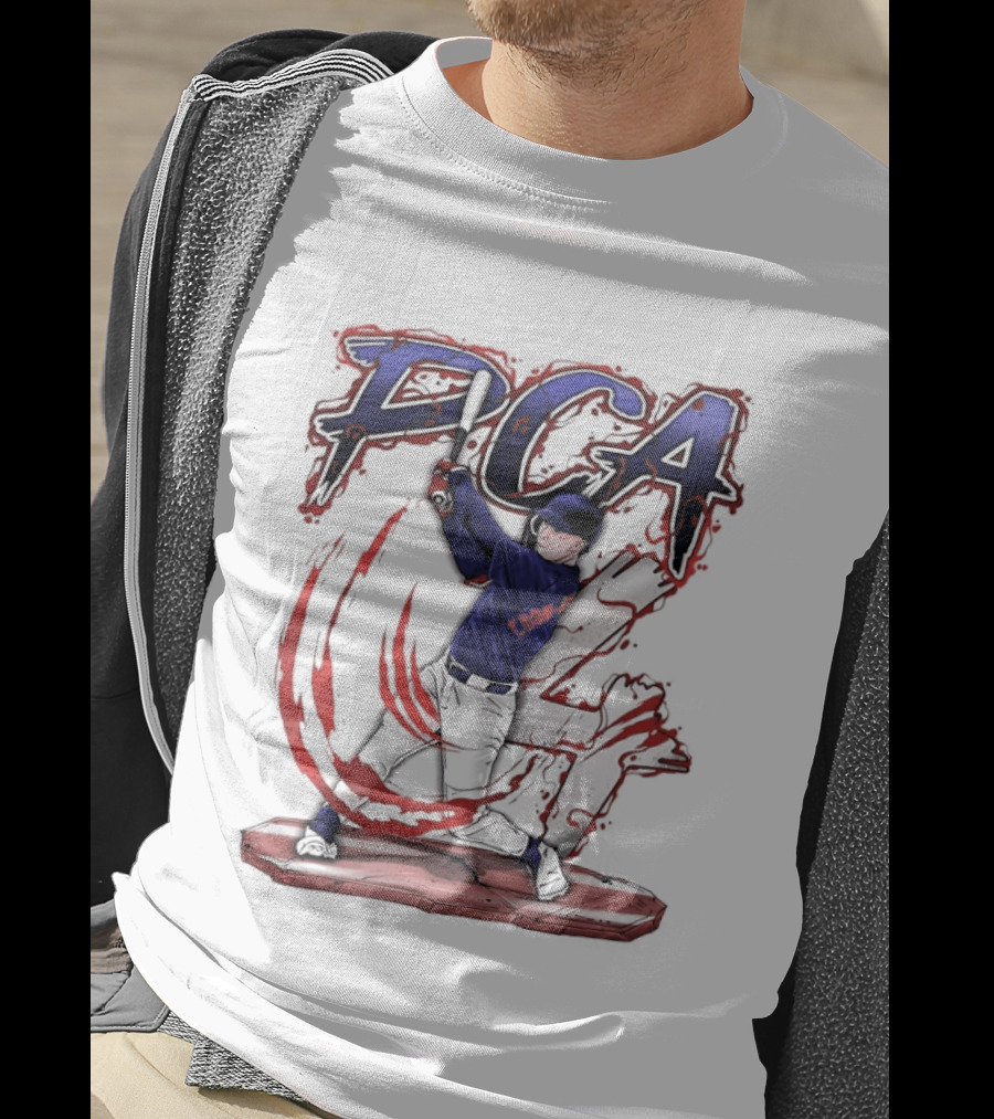 PCA Player Of 4 Philadelphia Phillies Baseball 2026 Batter Stance Action T-Shirt