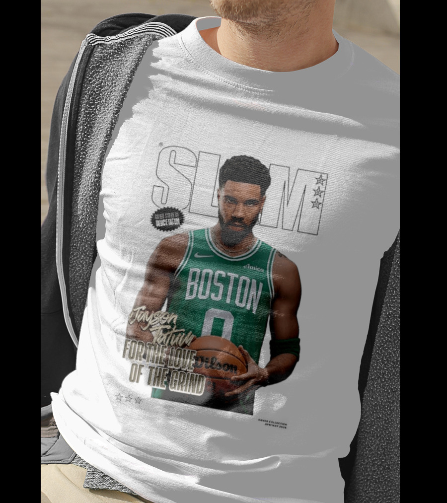 SLAM 261 Jayson Tatum Boston Celtics For The Love Of The Grind T-Shirt