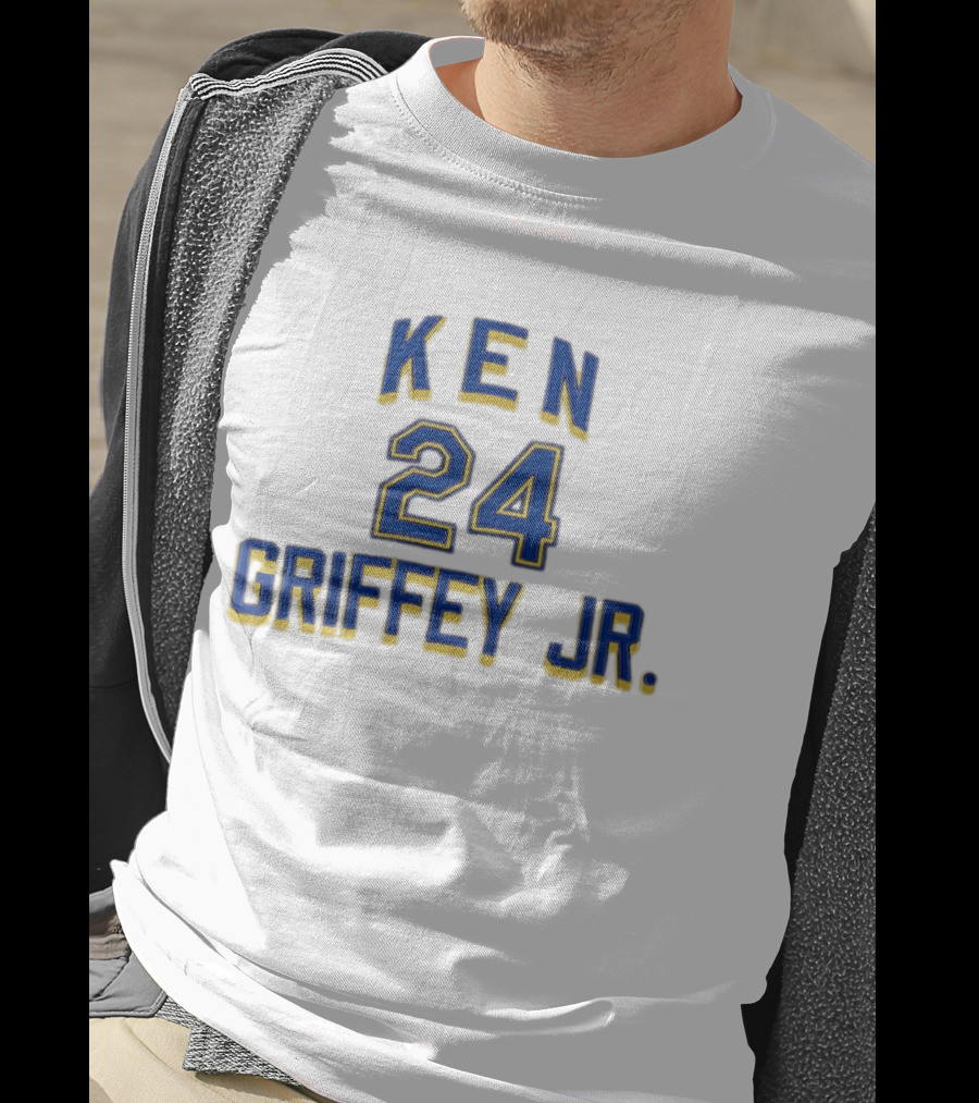 Ken Griffey Jr 24 Seattle Mariners Classic Baseball T-Shirt
