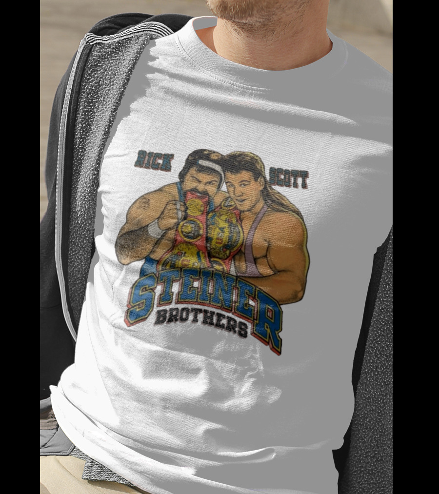 Rick Scott Steiner Brothers Wrestling Champions T-Shirt