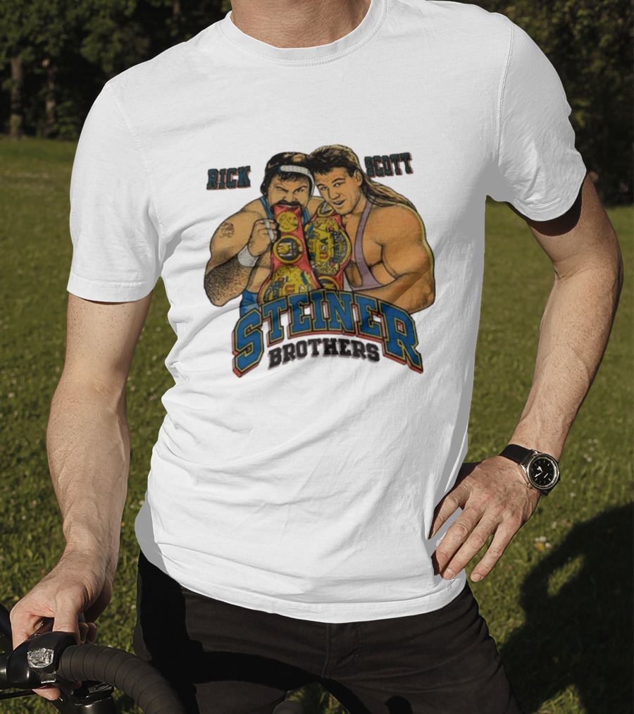 Rick Scott Steiner Brothers Wrestling Champions T-Shirt