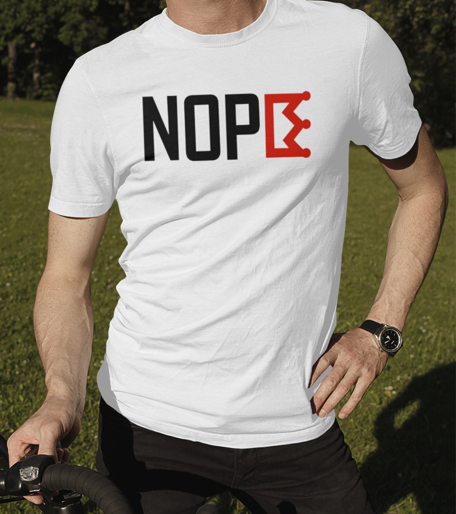 NOPE Crown Symbol No Kings In America T-Shirt