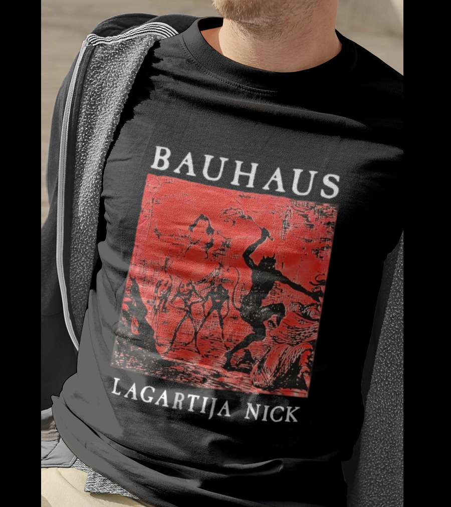 Bauhaus Lagartija Nick Mythical Creature Devil T-Shirt