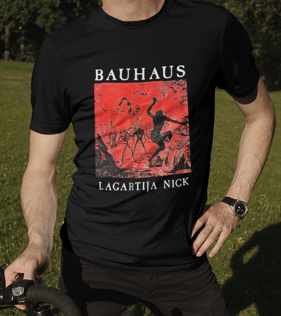 Bauhaus Lagartija Nick Mythical Creature Devil T-Shirt