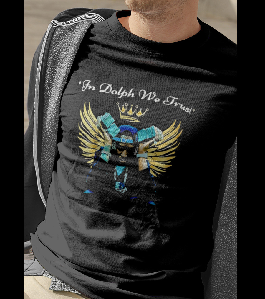 In Dolph We Trust Young Dolph Wings Crown T-Shirt