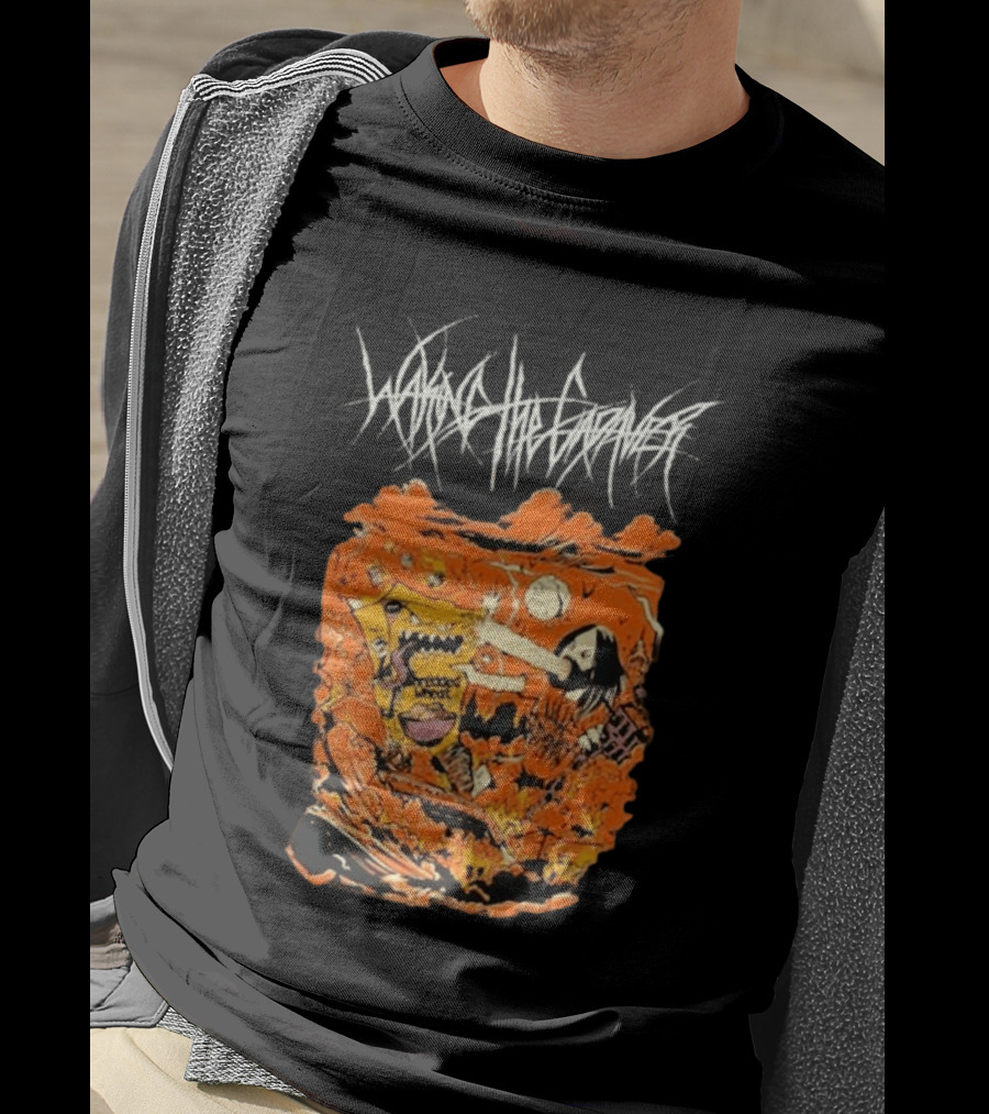 Waking The Cadaver Don Vs Wheat Monster Battle Scene T-Shirt