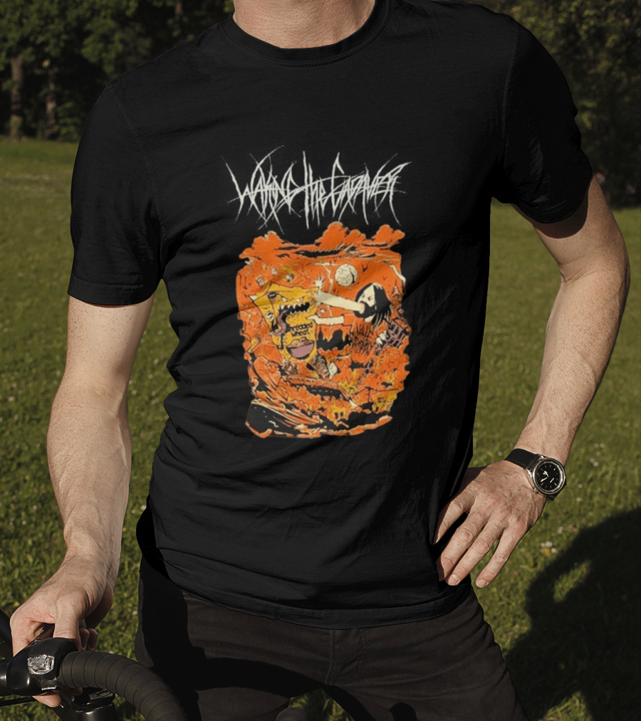 Waking The Cadaver Don Vs Wheat Monster Battle Scene T-Shirt