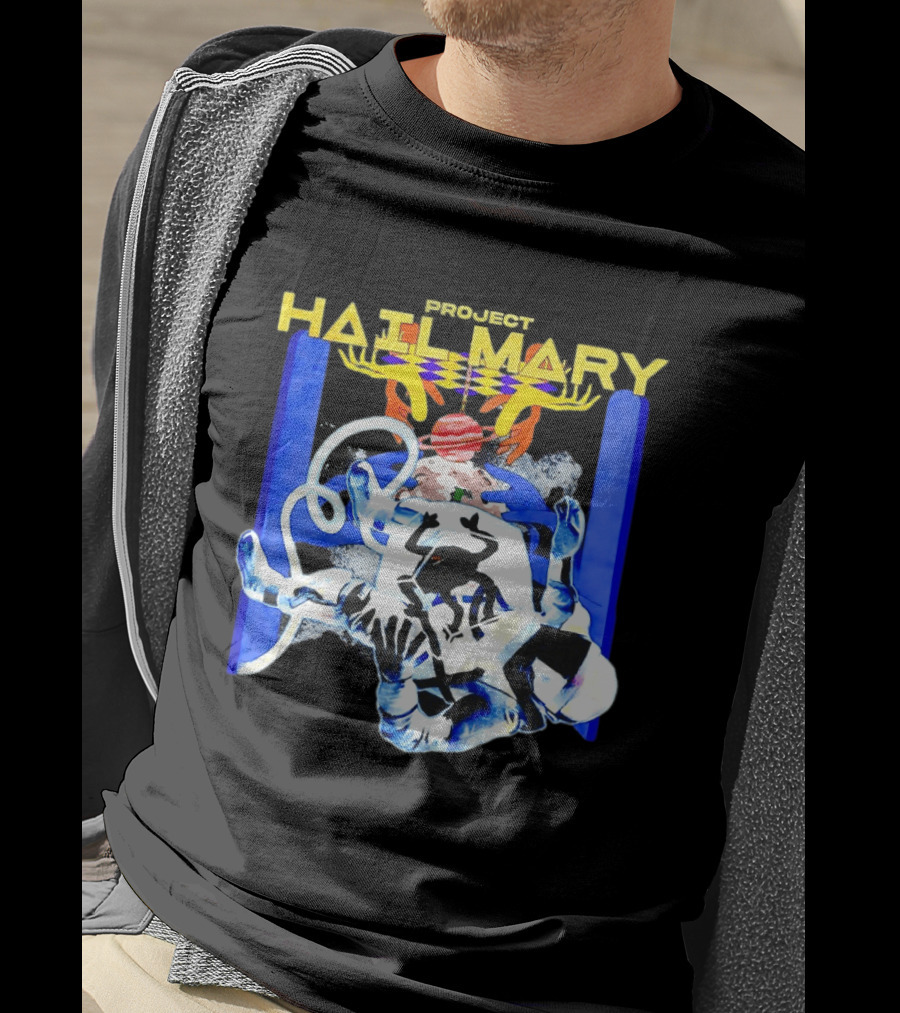 Hail Mary Sci Fi Space Adventure Book Lover T-Shirt