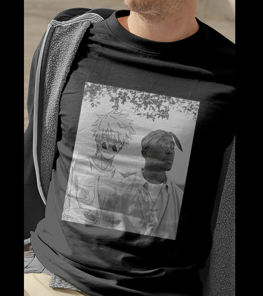Jujutsu Kaisen X Tupac Collaboration All Eyez On Me T-Shirt