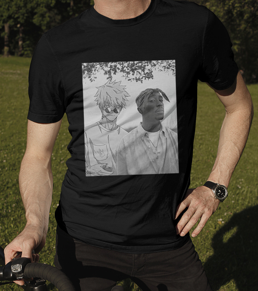 Jujutsu Kaisen X Tupac Collaboration All Eyez On Me T-Shirt