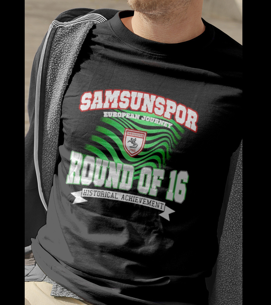 Samsunspor European Journey 1965 Round Of 16 Historical T-Shirt