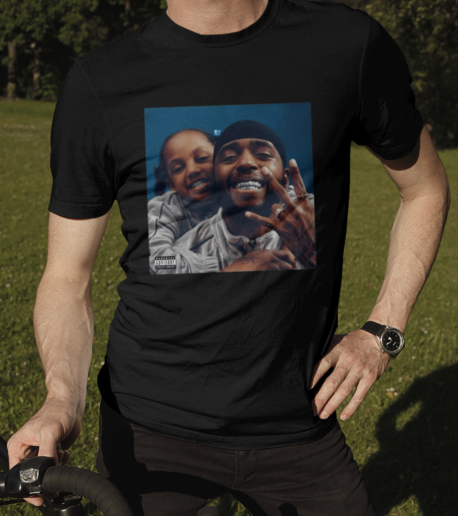 6Lack Love Is The New Gangsta Album Cover Grinning With Grillz T-Shirt