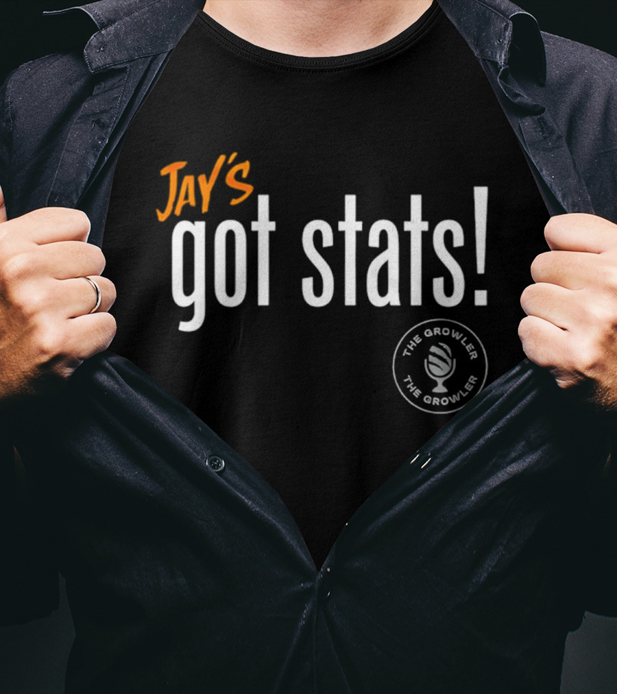 Jay's Got Stats Bengals Podcast The Growler With Paul Dehner T-Shirt