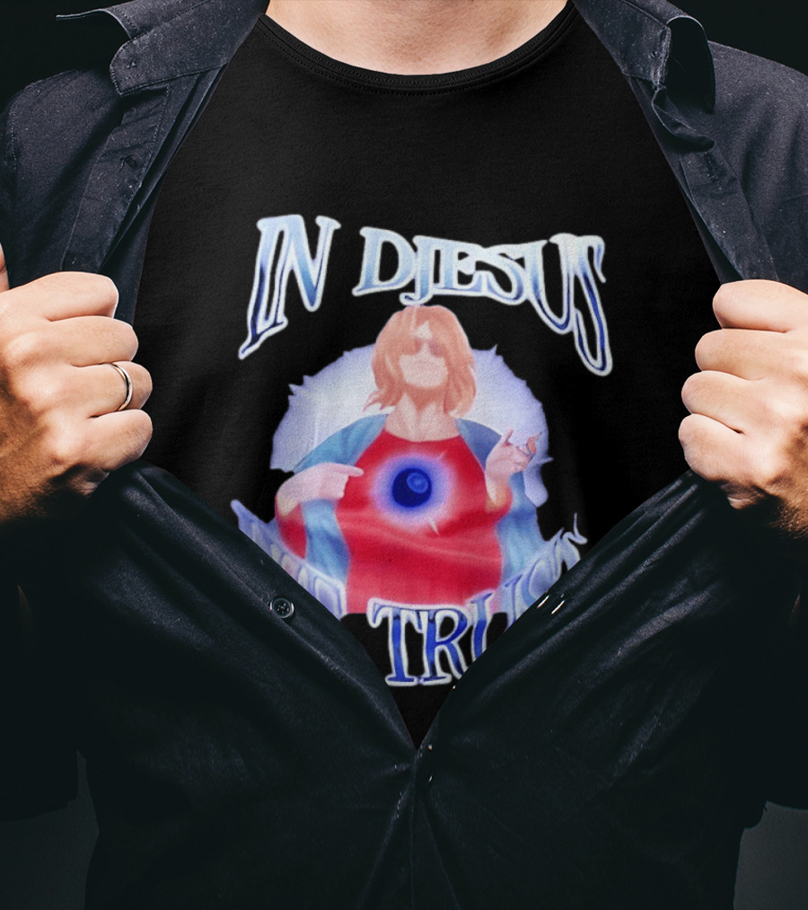 In Diesus We Trust Jesus Rock Pose T-Shirt
