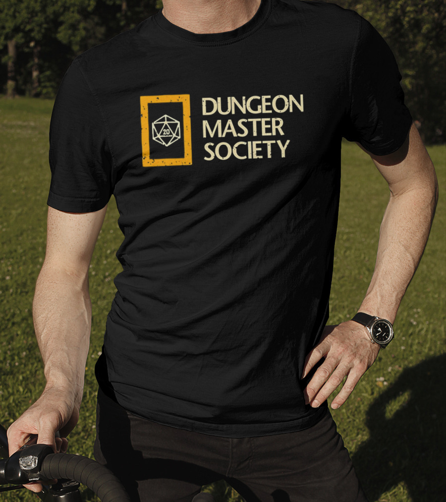 Dungeon Master Society Dungeons And Dragons Dice T-Shirt