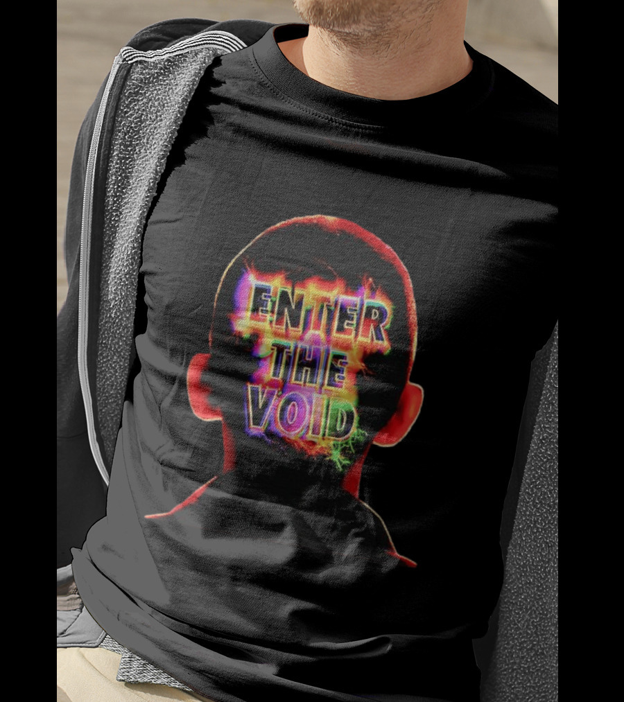 Enter The Void 2009 Film Neon Head Visual T-Shirt
