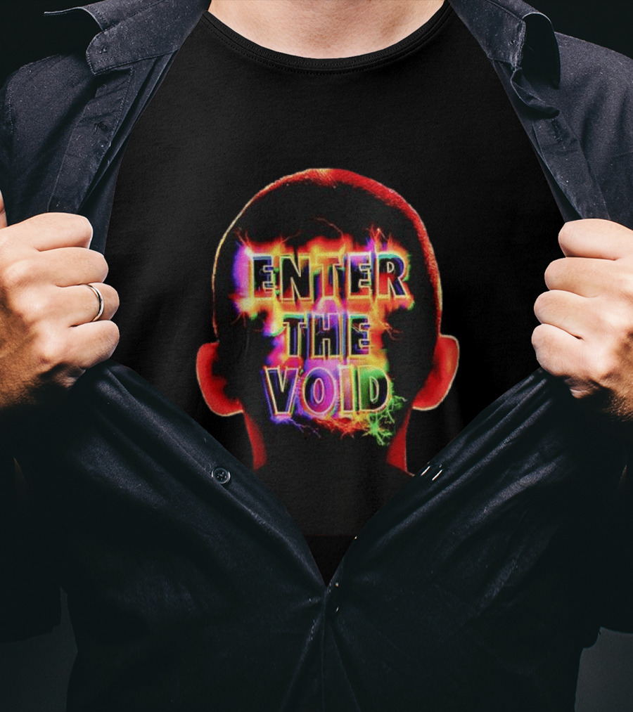 Enter The Void 2009 Film Neon Head Visual T-Shirt