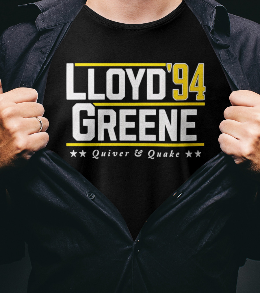 Lloyd Greene 94 Quiver And Quake T-Shirt