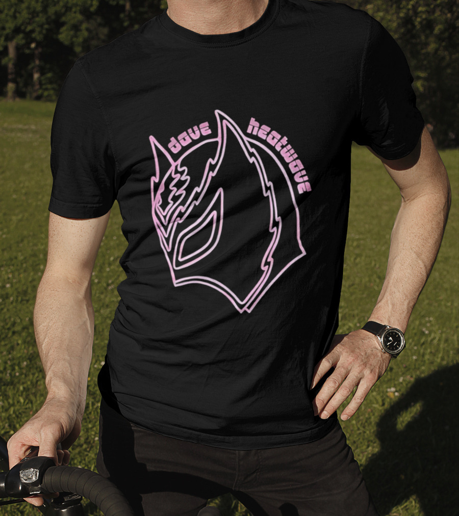 Matt Mercer Dave Heatwave Mask Iconic Luchador T-Shirt