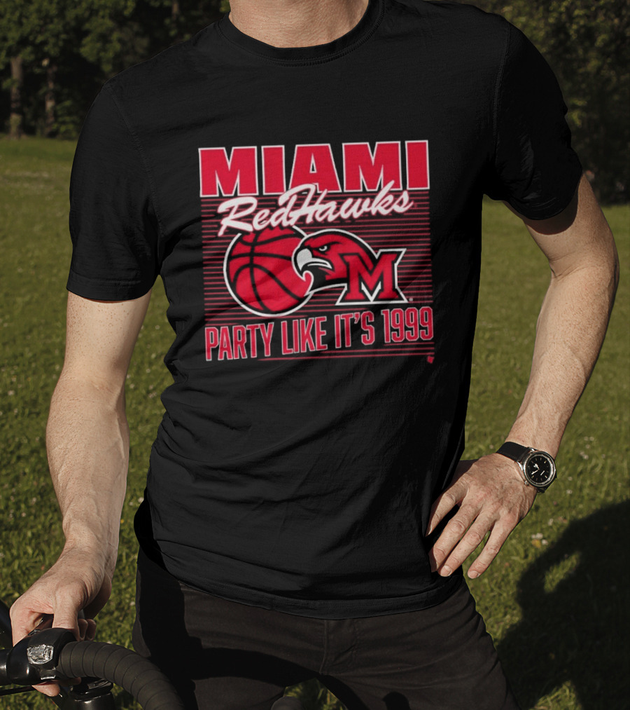 Miami RedHawks Basketball Party Like It's 1999 T-Shirt