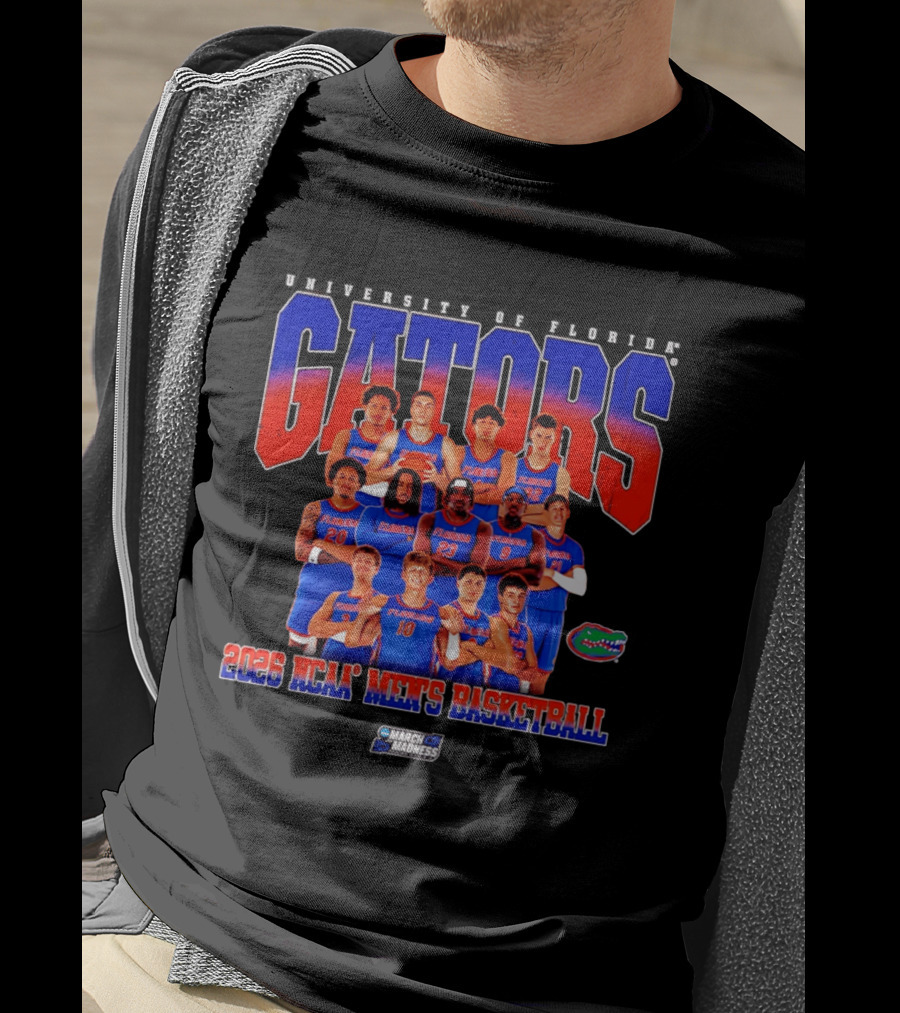 Florida Gators 2026 NCAA Men's Basketball March Madness Team T-Shirt
