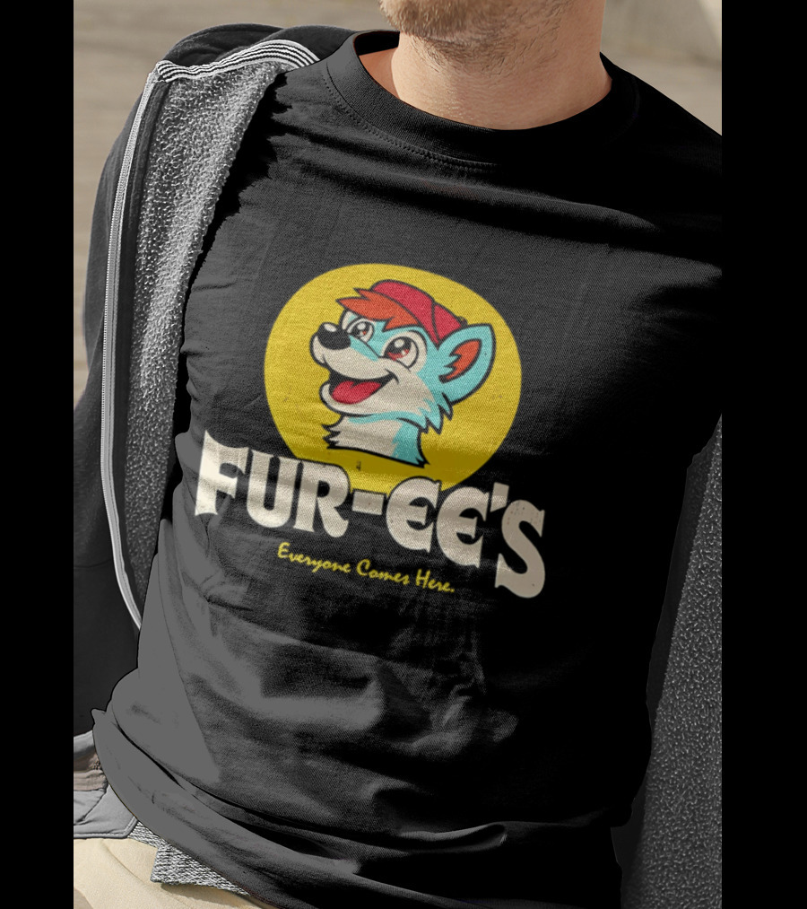 Fur EE's Everyone Comes Here Buc Ee's T-Shirt