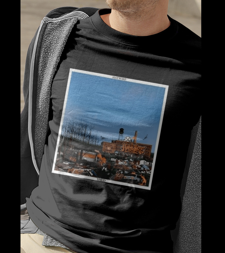Haywire Is Your Friend Tour 2026 Shed Factory Urban Landscape T-Shirt