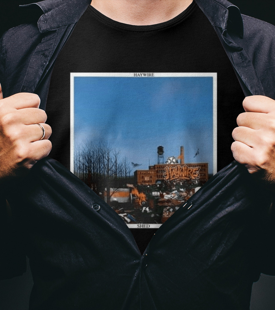 Haywire Is Your Friend Tour 2026 Shed Factory Urban Landscape T-Shirt