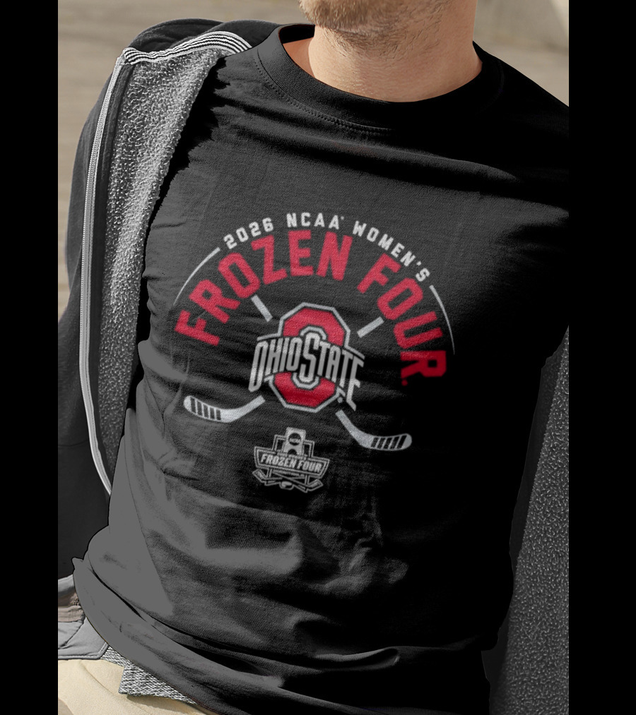 2026 NCAA Women's Frozen Four Ohio State Hockey T-Shirt