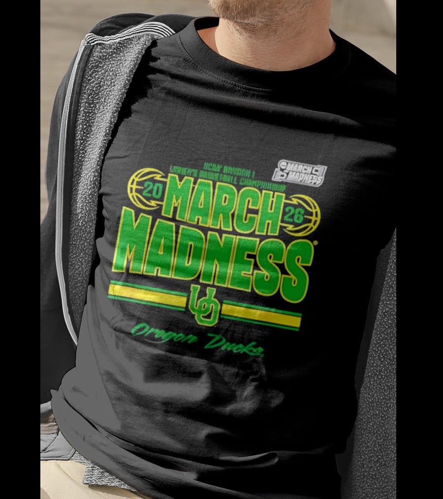 Oregon Ducks 2026 NCAA Tournament Women's Basketball Championship March Madness T-Shirt
