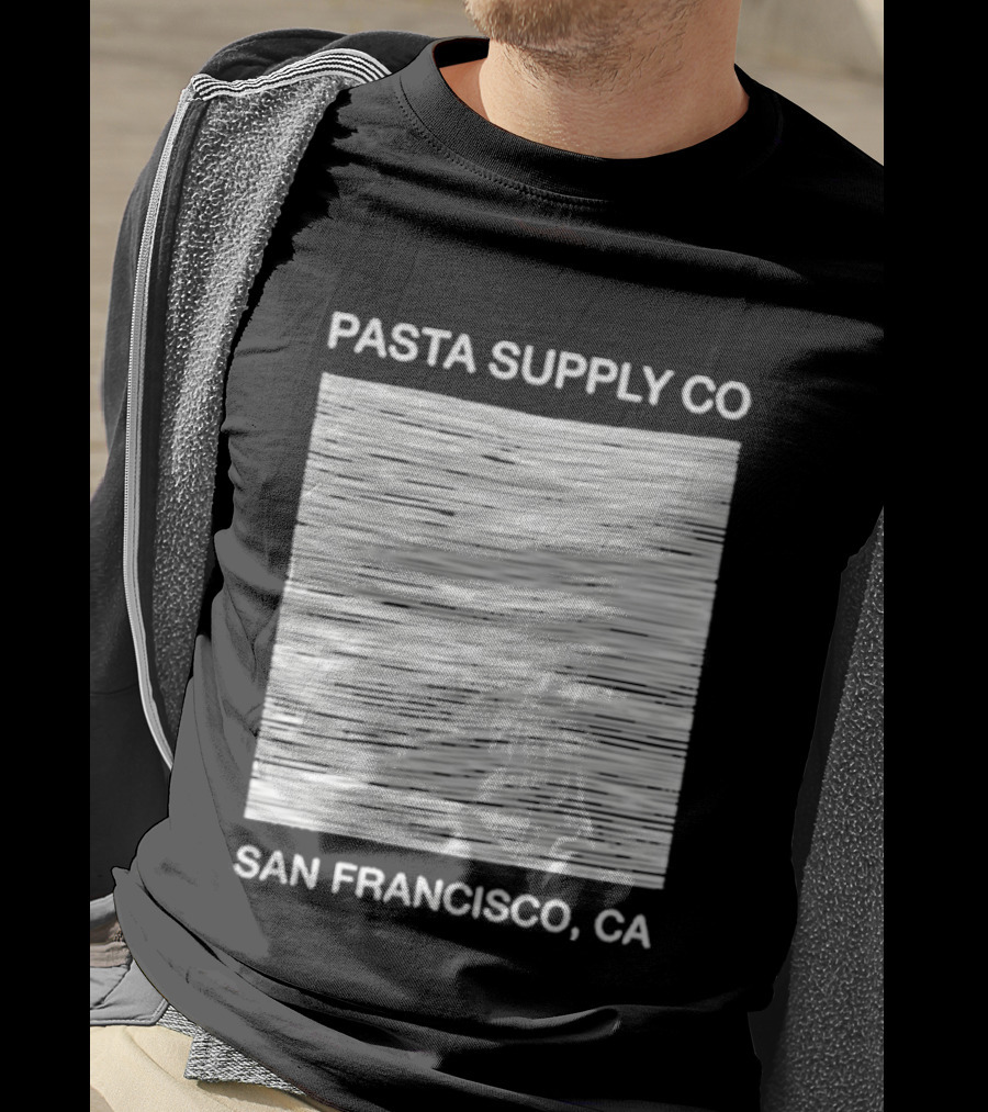 Pasta Supply Co San Francisco CA Unknown Pleasures T-Shirt