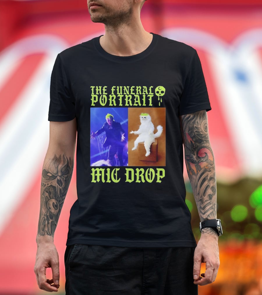 The Funeral Portrait Mic Drop T-Shirt