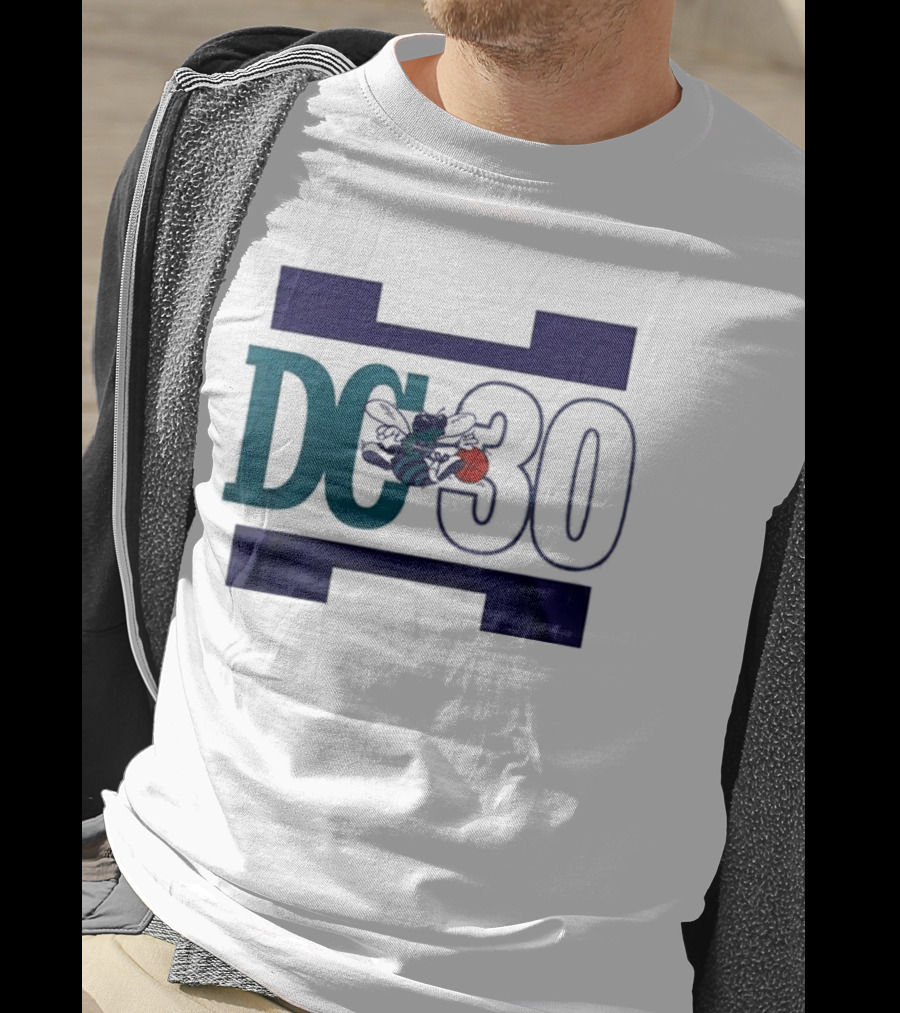Charlotte Hornets 2026 DC 30 Dell Curry T-Shirt