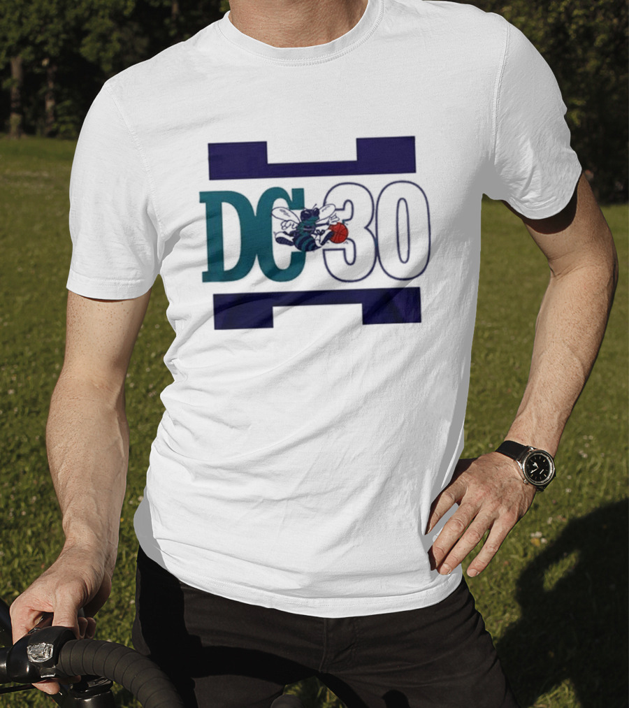 Charlotte Hornets 2026 DC 30 Dell Curry T-Shirt