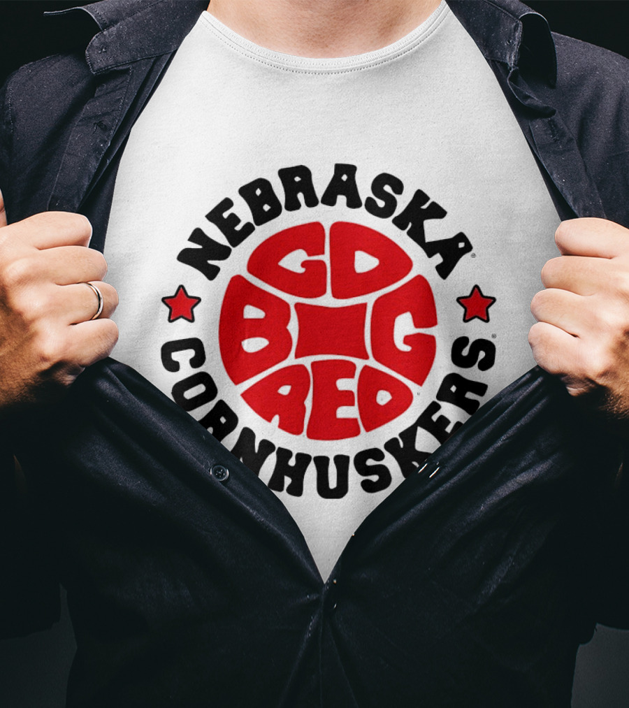 Nebraska Cornhuskers Big Red GD Basketball 1970s T-Shirt