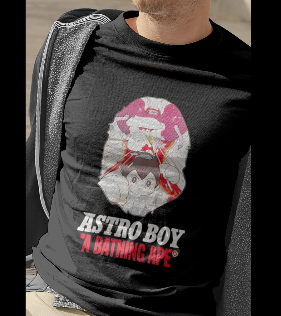 Astro Boy A Bathing Ape Collaboration Comic T-Shirt